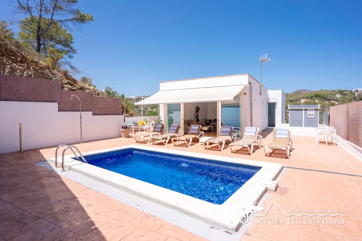 Villa Senia, Près De Sitges Avec Piscine Privée - Vilafranca del Penedès