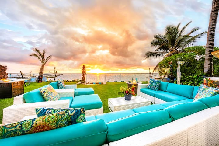 3 Beachfront Spas|90″THTR|Only home in Hawaii with gallery image 4