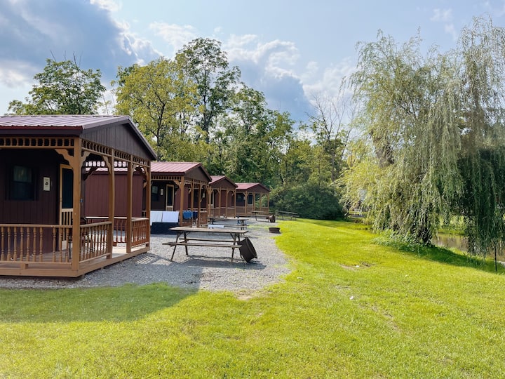 Cozy Cabin3 Within Campground - Cabins for Rent in Mifflinburg ...