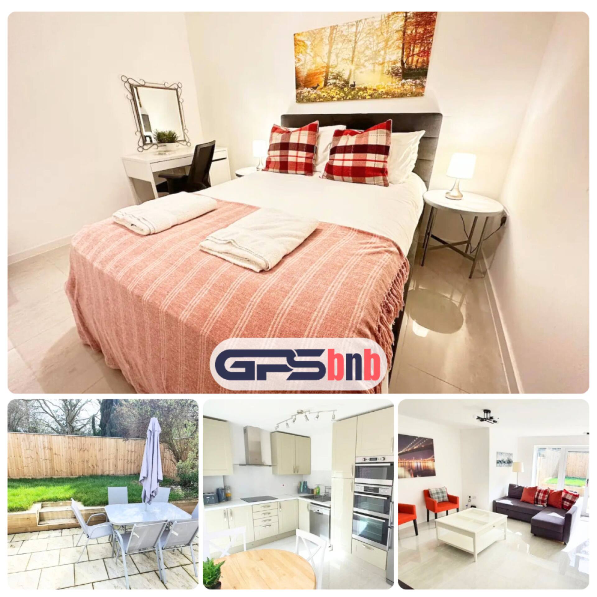 Spacious 3BR|Ensuite, AC, Parking, Garden &Netflix