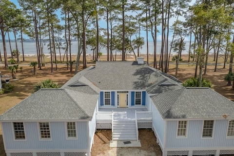 Oceanfront Dream on Daufuskie: 6BR Beachfront Home