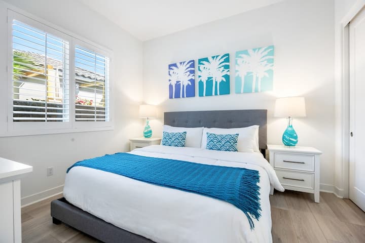 Kitanda kizuri cha kupumzika baada ya siku ndefu.