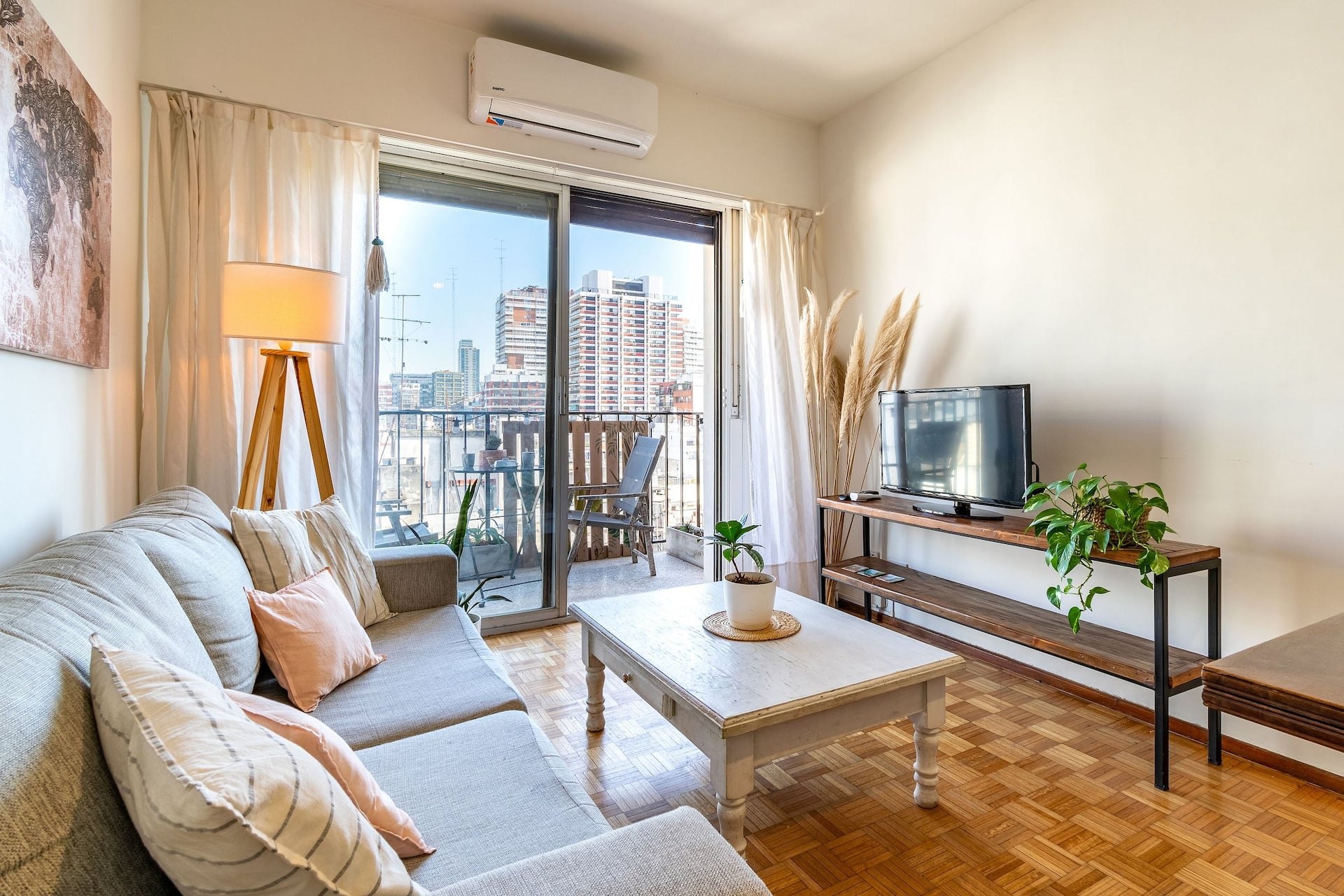 Apartamento de 1 quarto no 12º andar em Palermo