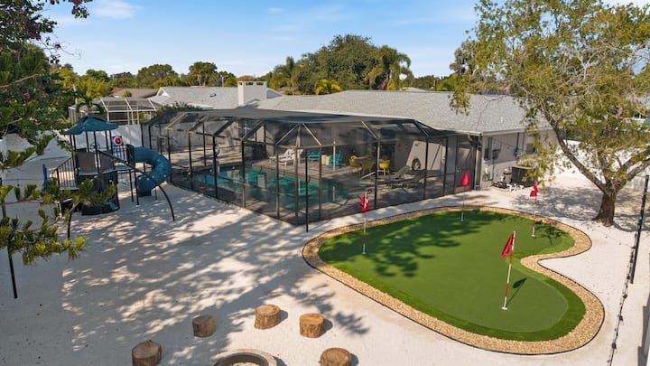Elegant 4br Home | Heated Pool + Near Img & Ami - Bradenton, FL