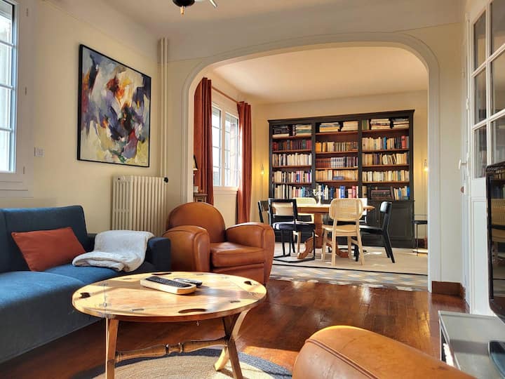 Villa MervilleFrancevillePlage, 4 bedrooms, 8 pe Houses for Rent in MervilleFranceville