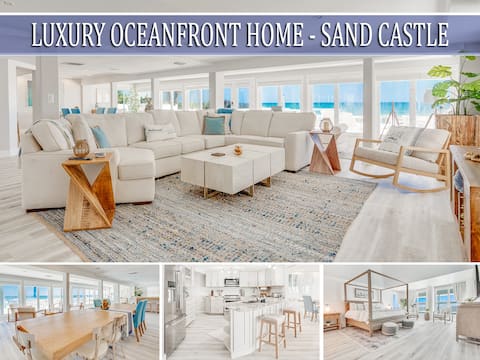 Oceanfront Home Sleeps 20!7BR/5.5BA Sand Castle