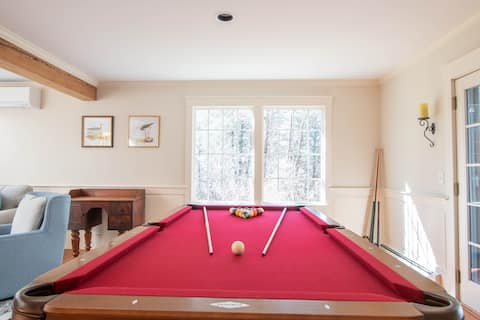 Home by National Seashore with Bball Court!