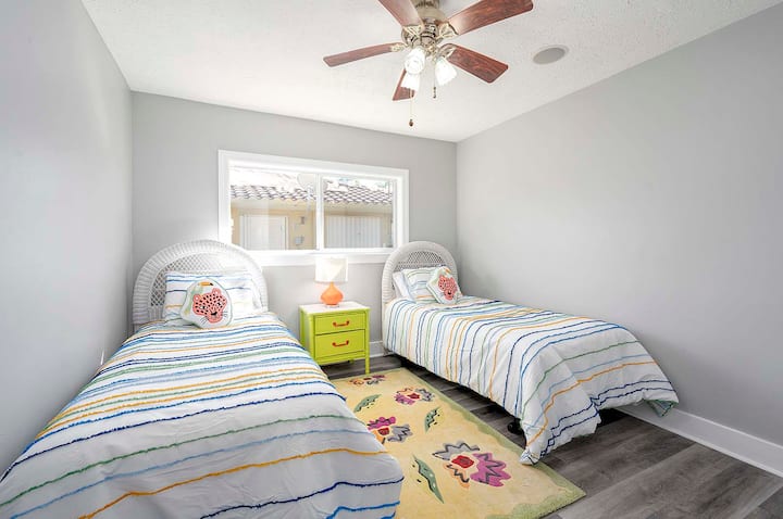 Tercer dormitorio con dos dormitorios individuales