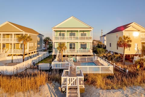 Salty Breeze: Luxury Oceanfront w/Private Pool, Ho