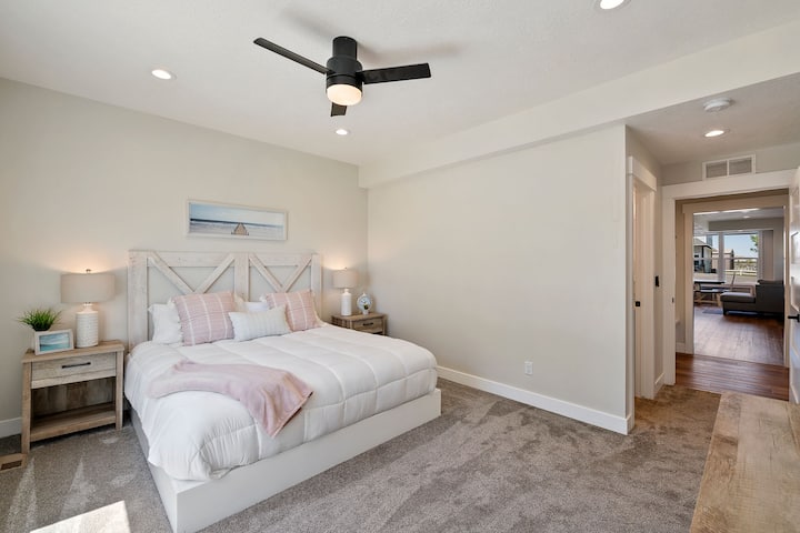 Chumba cha kulala cha Silo-Master w/ 3/4 Ensuite (Ghorofa Kuu Kusini)