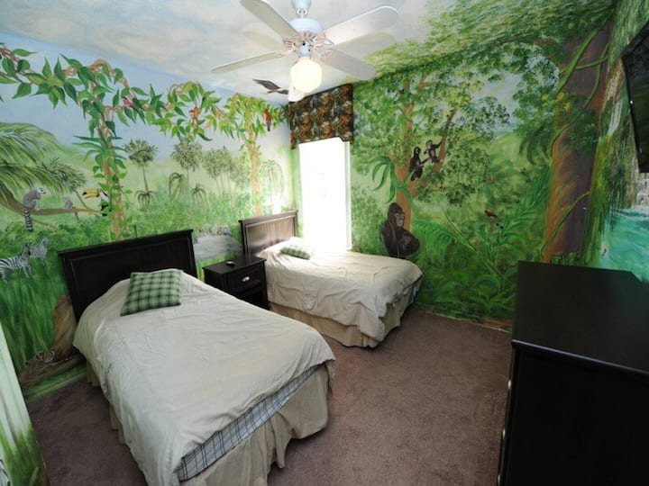 Dhomë gjumi me dy krevate tekë