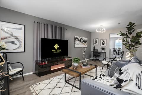 Lavish Nest/KingBed/Min to Ascension Hospital