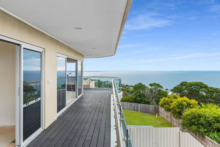 Cliffside Castle | Bay And City Views