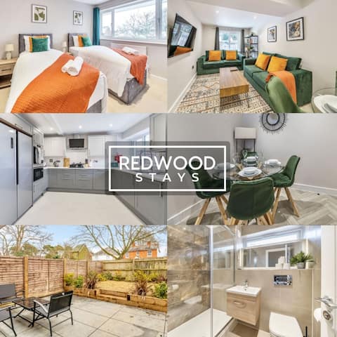 Huge Airport 5 Bed House, X2 FREE Parking