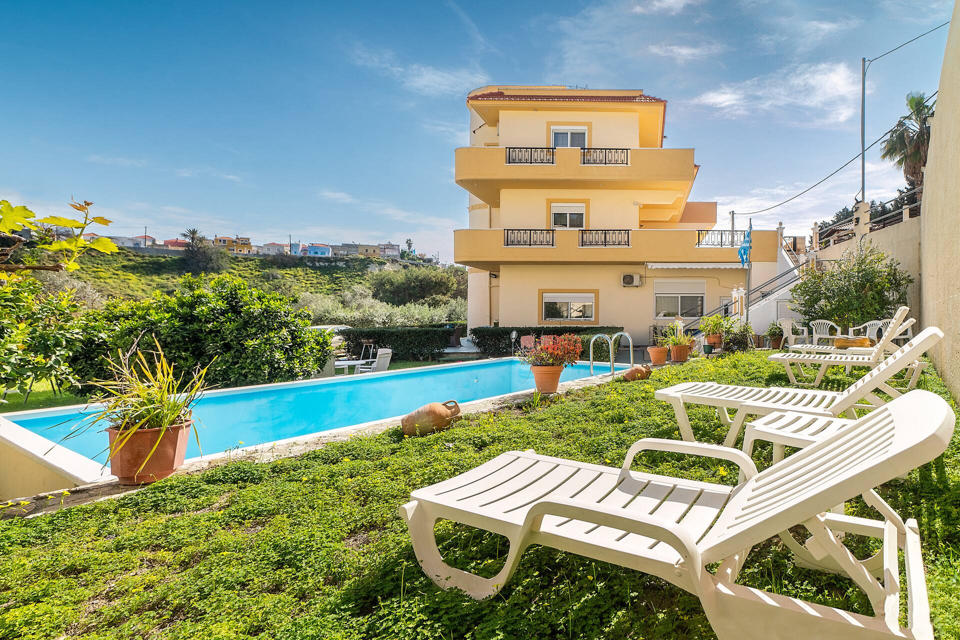 Apartamento 'Rafaela's House 2' com piscina partilhada, Wi-Fi e Ar Condicionado
