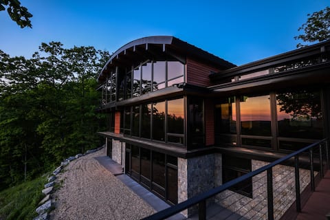 Sunset Falls: A Berkshire Mountain Luxury Retreat