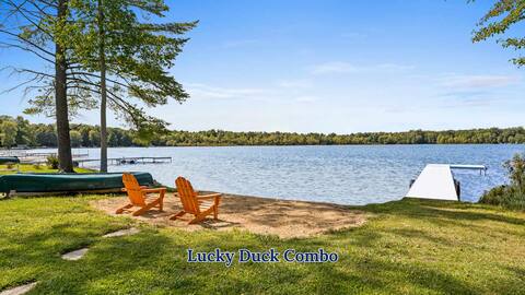 Dual Home: Lakefront, Big Yard, Hot Tub, Fire Pit
