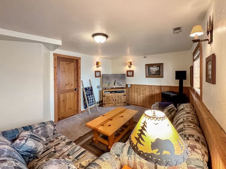 Sala de estar en la planta baja.