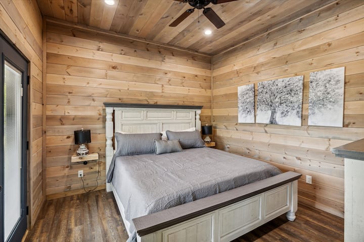 Lower Level King Bedroom on Right