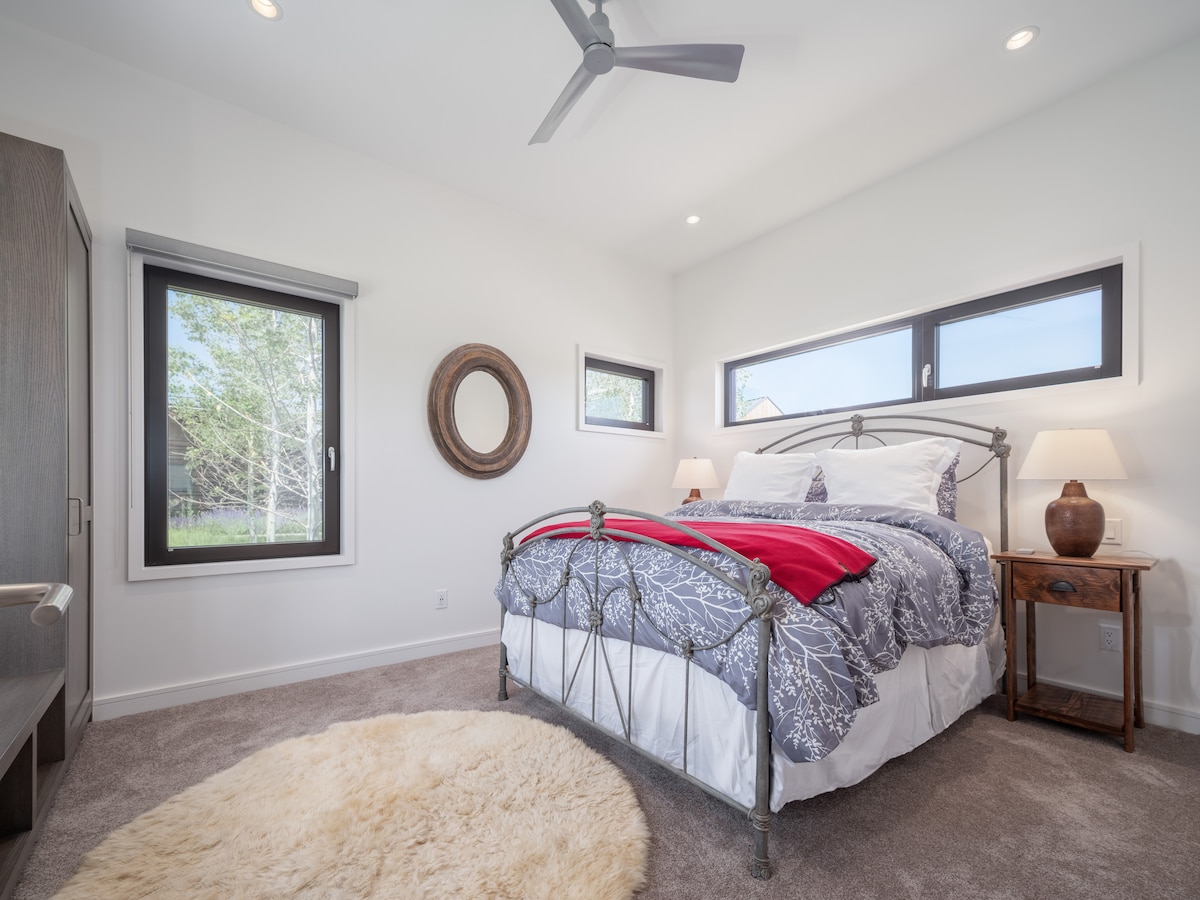 Dormitorio queen de la casa de huéspedes