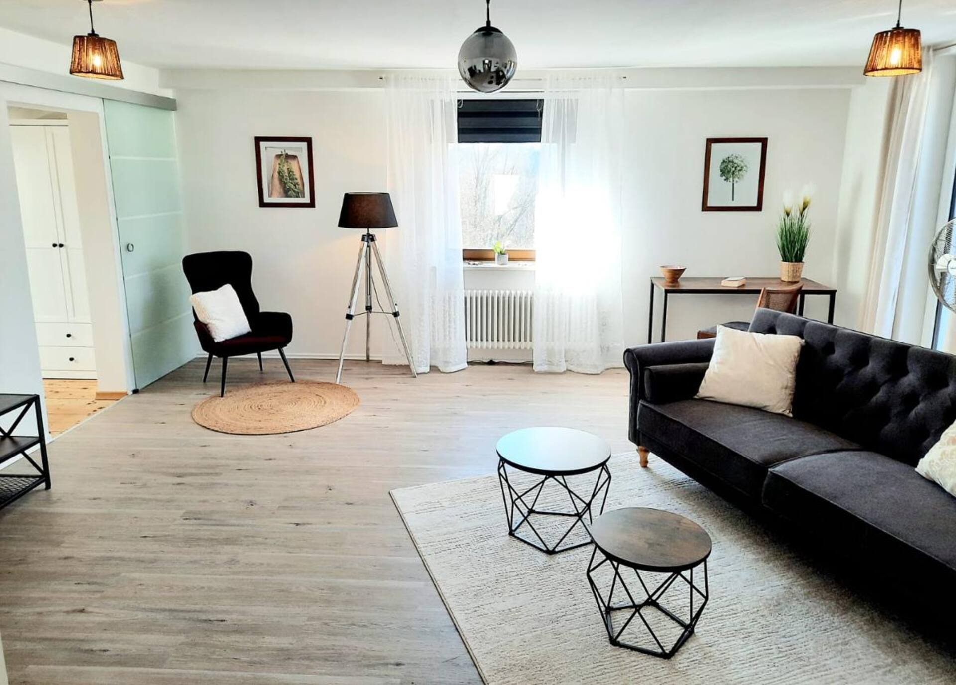 Parkside apartment (70 square meters) with roof terrace