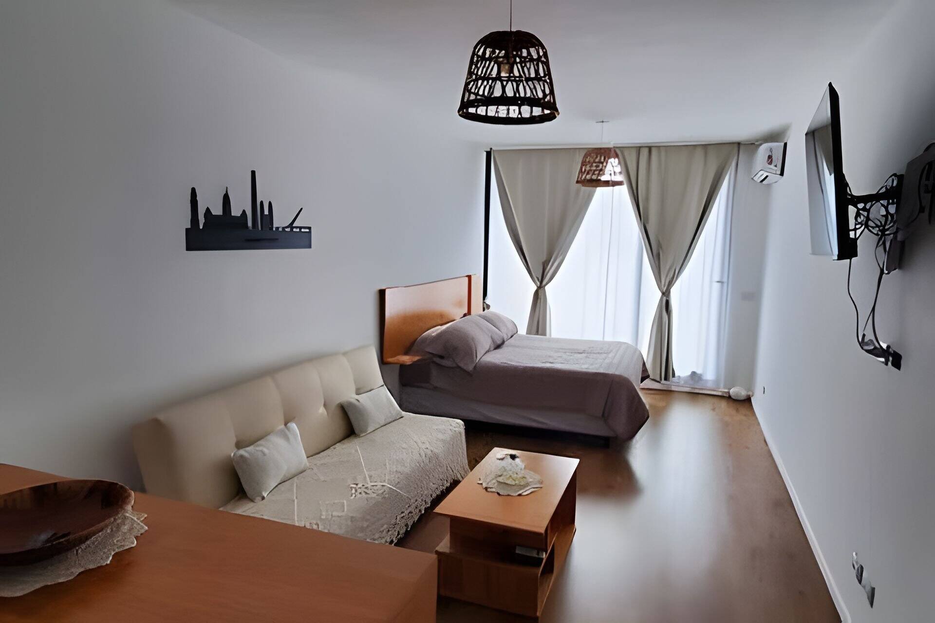 Apartamento de 1 quarto mobiliado em Almagro