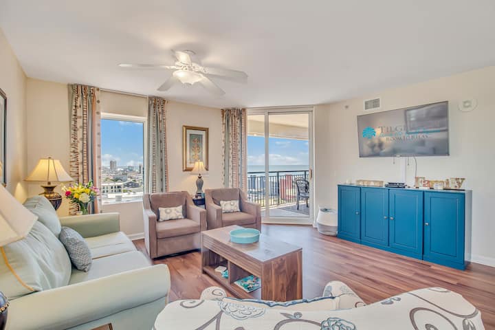 3br-11th Floor-north Lake & Oceanview Back Corner| - Cherry Grove Beach, SC