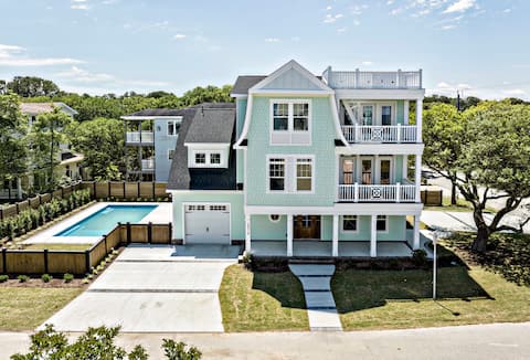 Bayberry House Luxury, Modern, Steps to the Beach