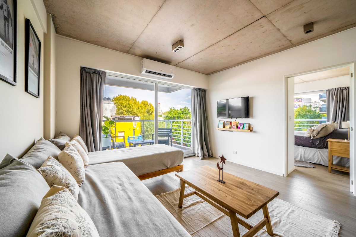Departamento estudio de 45 m² en Palermo Hollywood