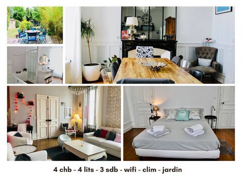 Character house-4 bedrooms-city center-wifi-garden