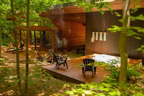 Majestic Oasis nestled in Michigan's Sand Dunes