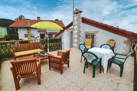Top Airbnb: Rural apartment with garden - Apartment of Pilar 7000 en Arnuero