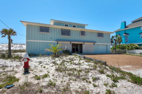 Bare Feet Retreat | Gulf Front + Porch Views