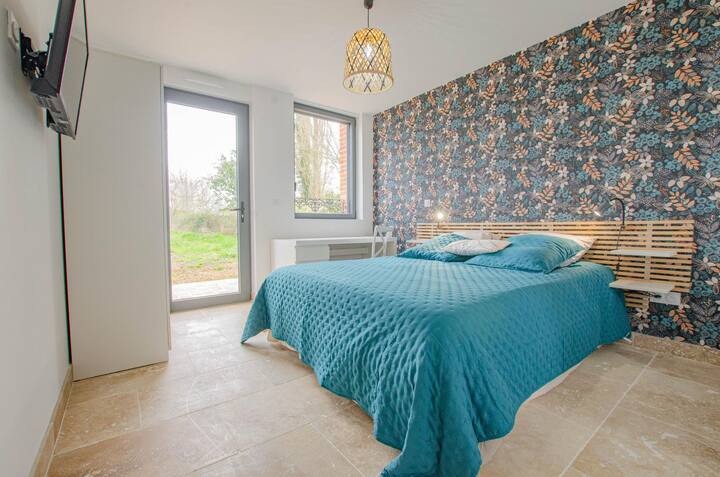 2ème chambre du rez-de-chaussée.
