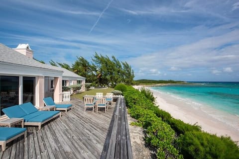 Stunning Private Beachfront Estate on Beach