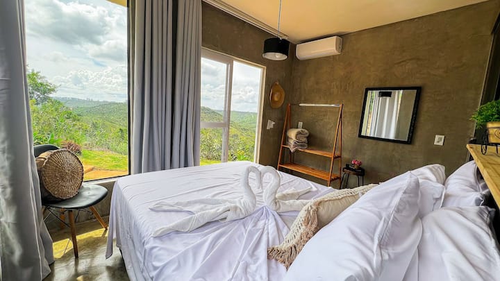 Foto de todo o quarto