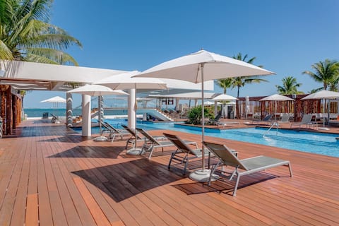 Successful Airbnb property: Relaxing Escape, Private Beach and Rooftop in Isla Mujeres