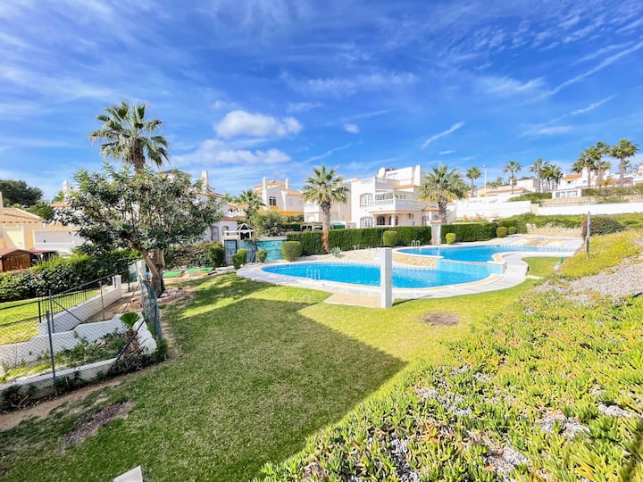 South Facing Los Dolses Bungalow - Comm Pool Ld186 - La Zenia