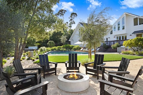 Luxury Vineyard Creek Ranch Sonoma