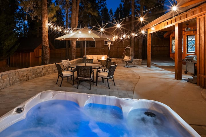 Wren's Cottage:infinity Gametable!petfriendly!spa! - Big Bear Lake, CA