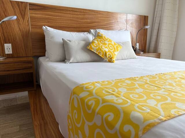 Ocean View Cancun Apartment managed Airbnb listing 1