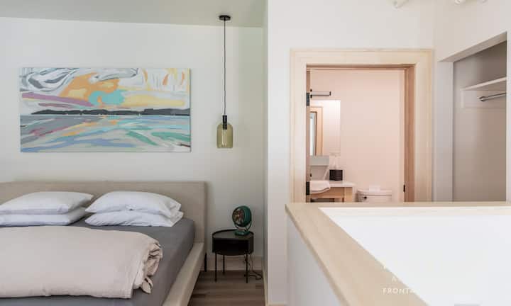 Le loft-King chambre 2 avec sa propre salle de bain privée