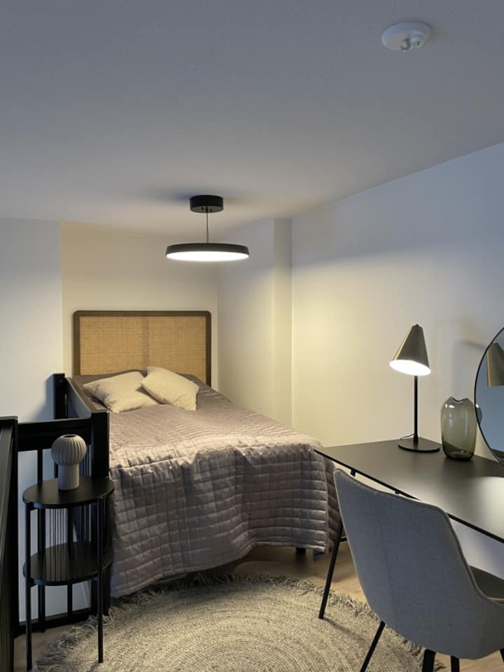 Un lit mezzanine