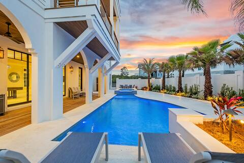 Seaclusion at Seagrove|Private Deeded Beach|Pool