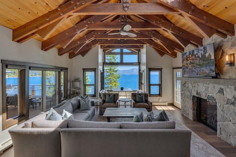 Multiple Decks, Buoy, Views, Hot Tub (Sunset Blue)