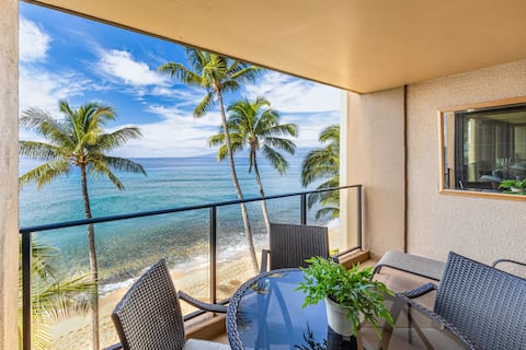 Inviting Oceanfront Retreat with Scenic Views