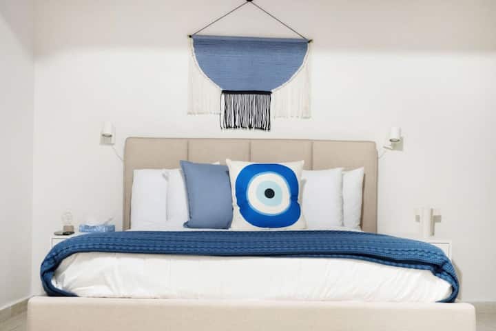 Bedroom #9 Every one of our 9 bedrooms have AC, TV, shades, fresh linens & full bathroom.