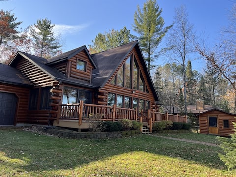 Clear Lake Cabin & Sandy Beach close to Tomahawk