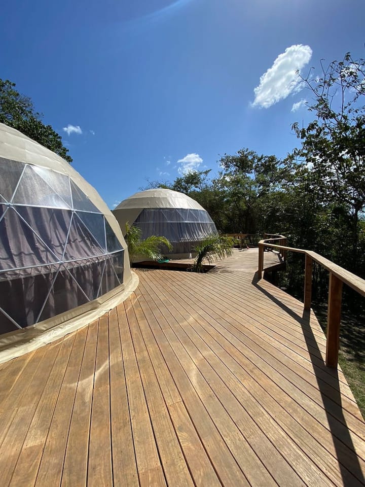 Jungle Dome with Shared Bathroom — 0 bedroom vacation rental in Cañas