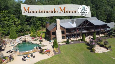 Mountainside Manor l Custom pool & movie theater!